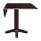International Concepts Round 36 in Square Dual Drop Leaf Dining Table, Rich Mocha, 36 W, 36 L, 30 in H, Wood, Rich Mocha T15-36SDP - alternate 3